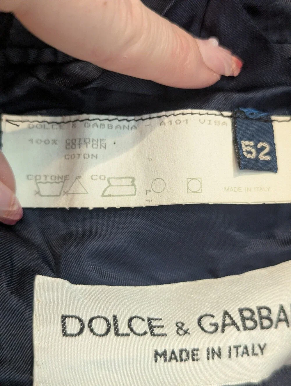Dolce & Gabbana Velvet Sport Coat